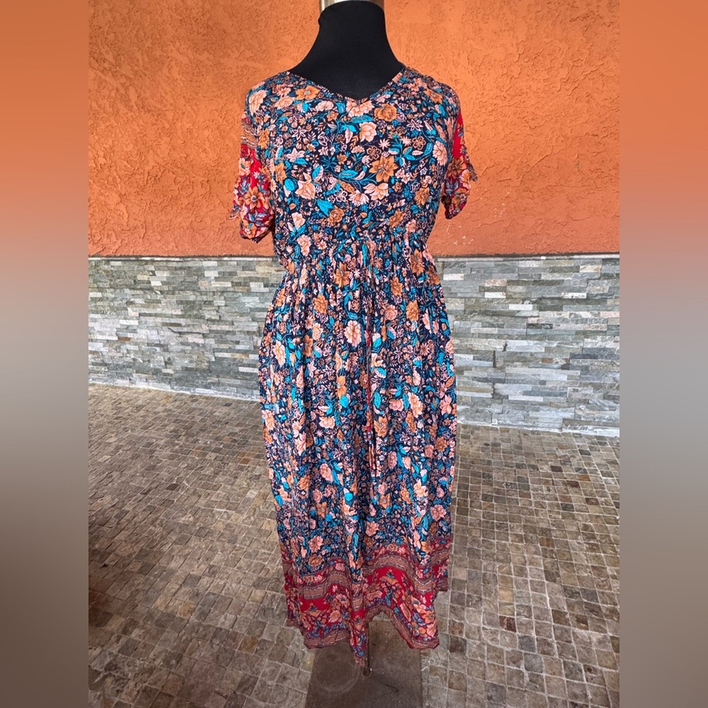 Floral Multicolor Dress - Picture 3 of 9